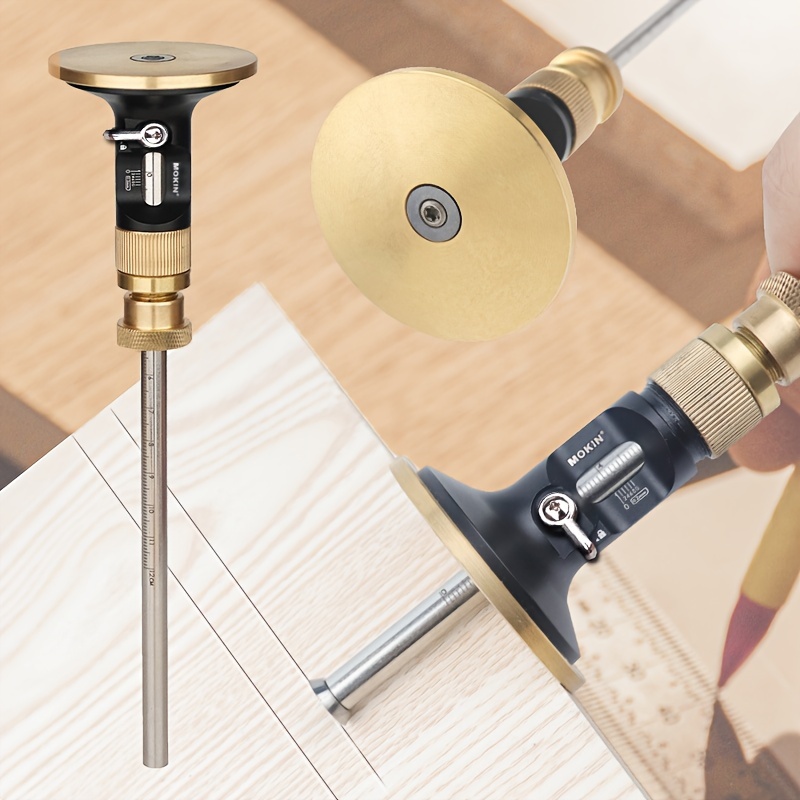 Woodworking Marking Gauge - 알루미늄 목공 휠 마킹 게이지 -