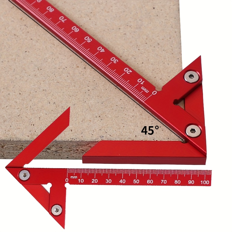 Woodworking Marking Gauge - 센터 파인더 라인 게이지 45/90도 각도