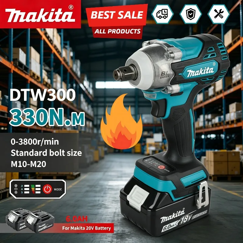 Woodworking Essential Tools - 마키타 DTW300 윈드 캐논 타이어 제거용
