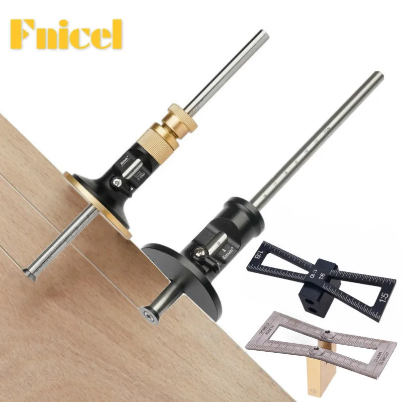 알루미늄 목공 휠 마킹 게이지 - 정밀 도브테일 스크라 - Woodworking Marking Gauge 리뷰 및 가격