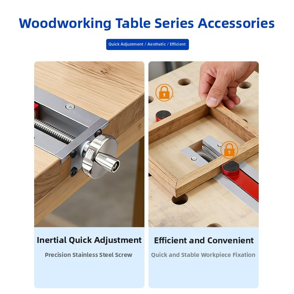 빠른/릴리스/테일 바이스 클램프 CNC 알루미늄 합금  - Woodworking Quick Release Vise 리뷰 및 가격