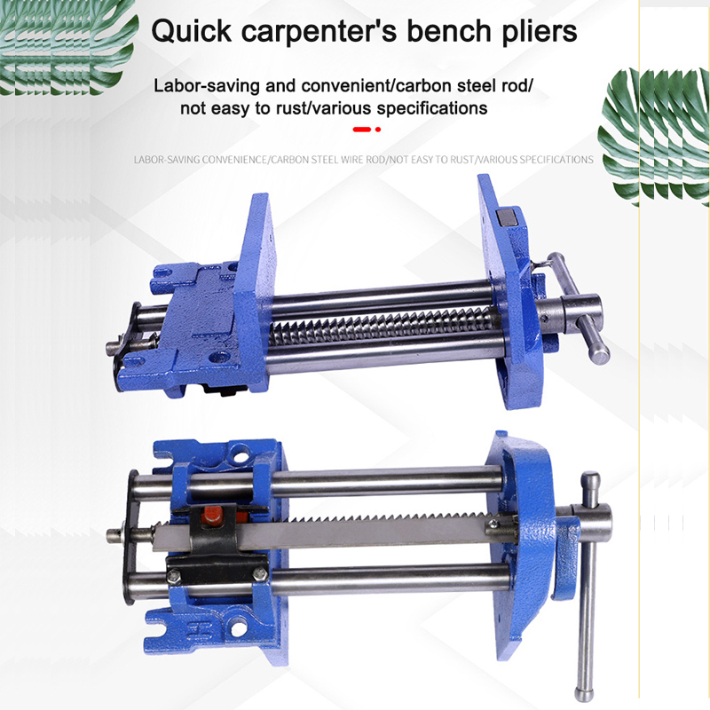 9인치 탄소강 목공 벤치 바이스, 퀵 릴리스 스틸 핸들 - Woodworking Quick Release Vise 리뷰 및 가격