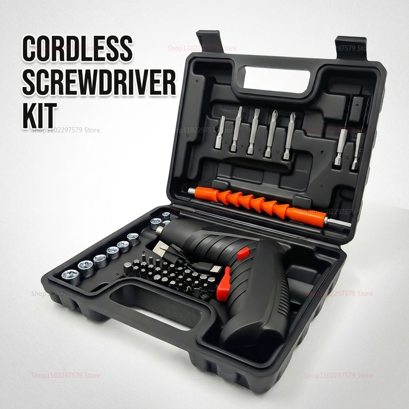 47피스 충전식 전동 드라이버 세트 3.6V 무선 리튬 - Woodworking Essential Tools 리뷰 및 가격