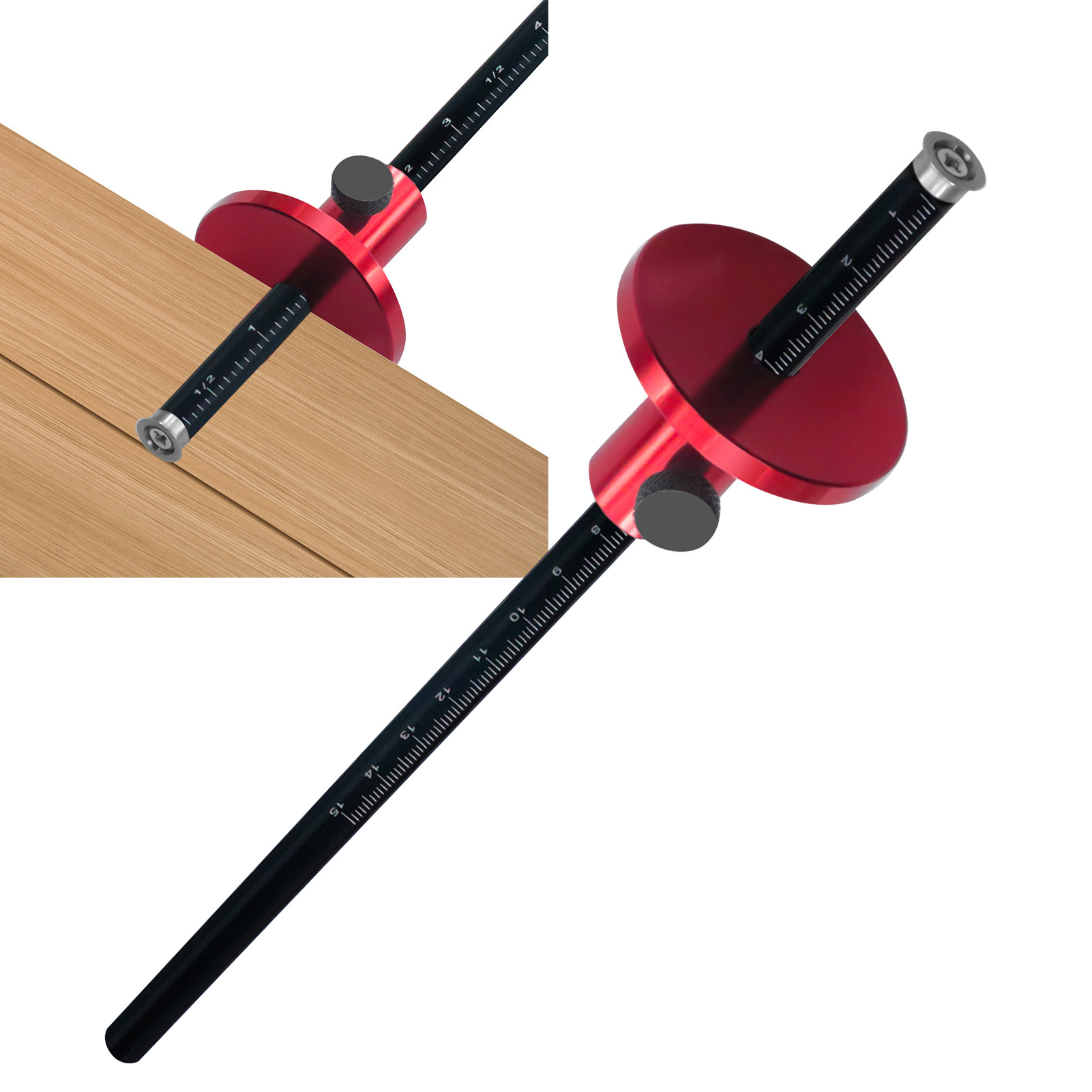 휠 마킹 게이지 미터법 및 인치 스케일 목공용 스크라이 - Woodworking Marking Gauge 리뷰 및 가격