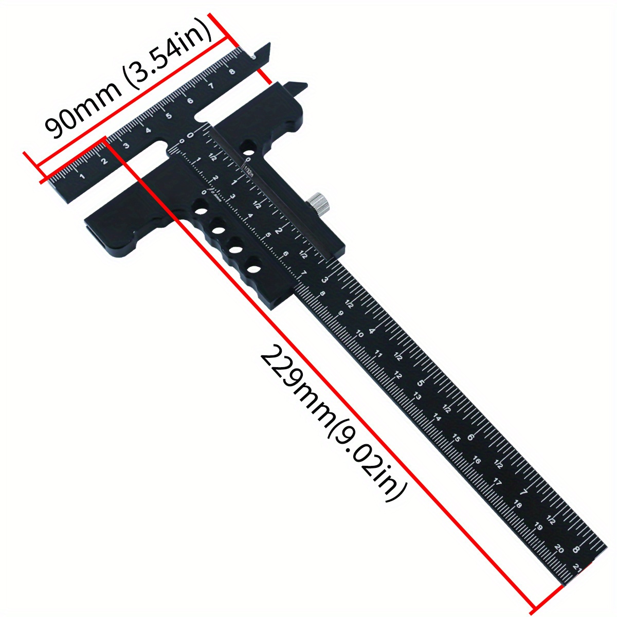 알루미늄 합금 T자형 목공 스크라이버 게이지 - 목공  - Woodworking Marking Gauge 리뷰 및 가격