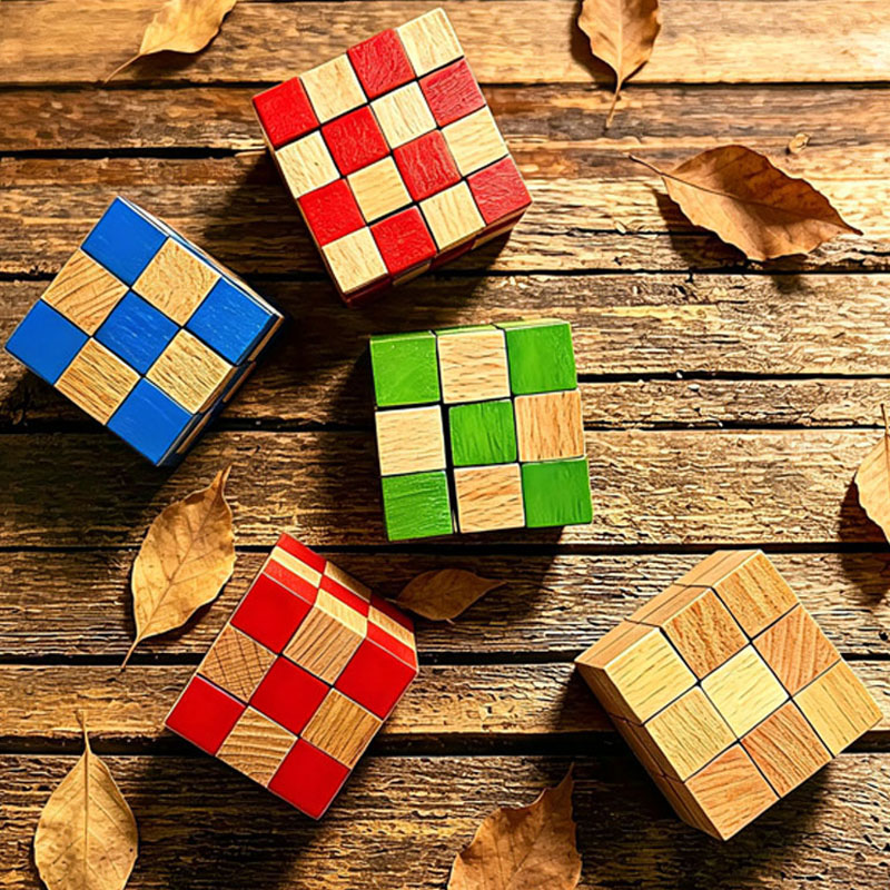 정사각형 뱀 큐브 나무 두뇌 티저 퍼즐 성인 및 어린이 - Woodworking Game 리뷰 및 가격