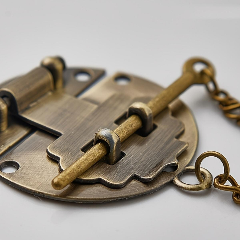 3Pcs 빈티지 스타일 합금 잠금 황동 마감 보석 상자 - Woodworking Finishing 리뷰 및 가격