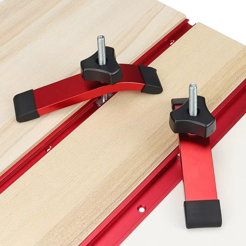 1/2Pcs 빠른 작동 홀드 다운 클램프 알루미늄 프레 - Woodworking Finishing 리뷰 및 가격