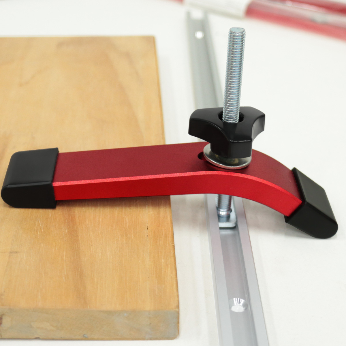 1/2Pcs 빠른 작동 홀드 다운 클램프 알루미늄 프레 - Woodworking Finishing 리뷰 및 가격