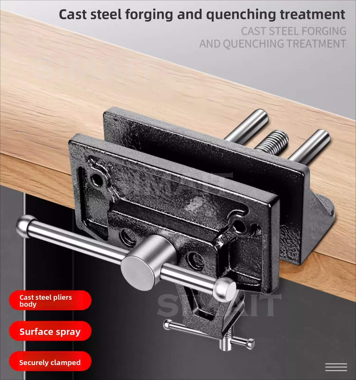 퀵 릴리스 목공 벤치 바이스 |   조절 가능한 죠이가 - Woodworking Quick Release Vise 리뷰 및 가격