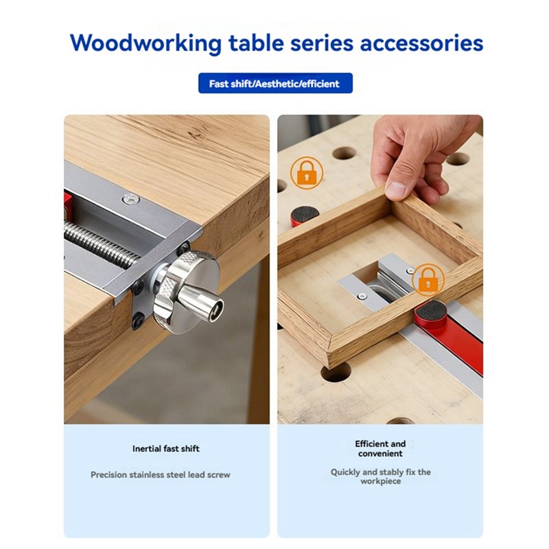 AC88-퀵 릴리스 관성 바이스 작업대 고정구 바이스  - Woodworking Quick Release Vise 리뷰 및 가격
