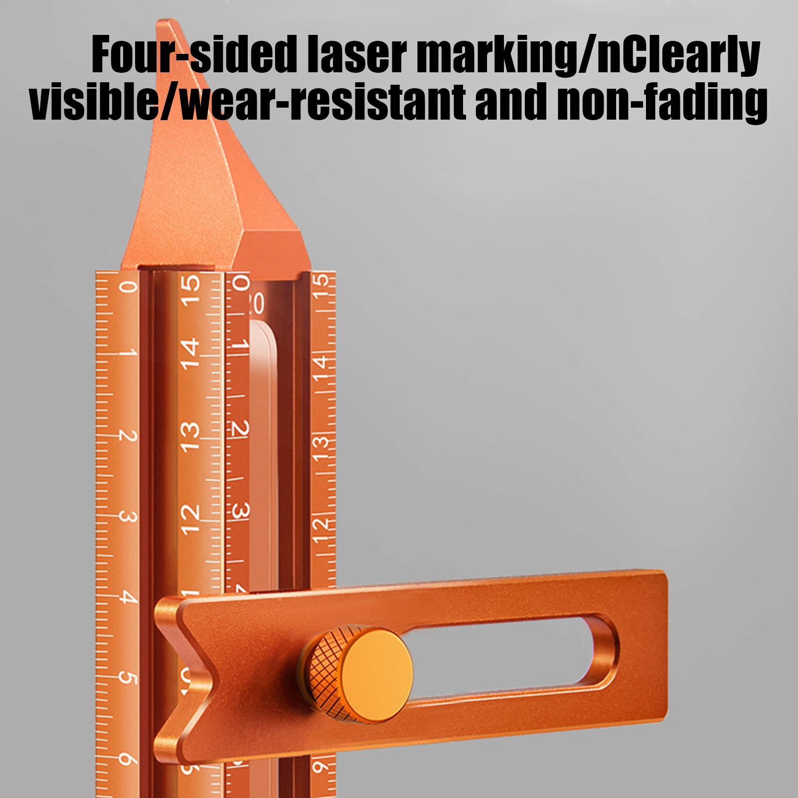 목재 마킹 도구 4면 자석 베이스 게이지 금속 정밀 자 - Woodworking Marking Gauge 리뷰 및 가격