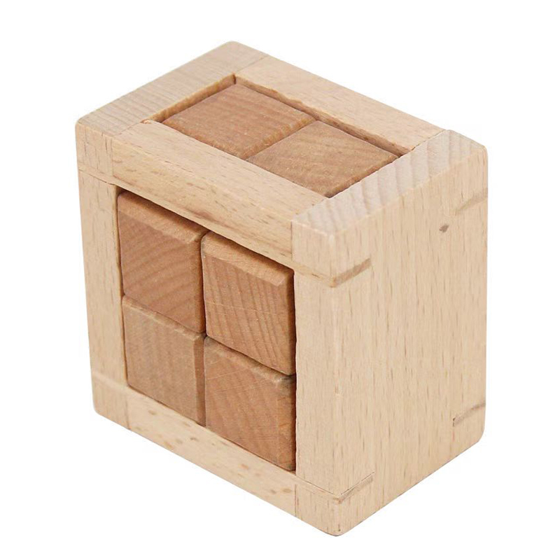 교육용 분리형 장난감 인터락 퍼즐 큐브 나무 두뇌 티저 - Woodworking Game 리뷰 및 가격